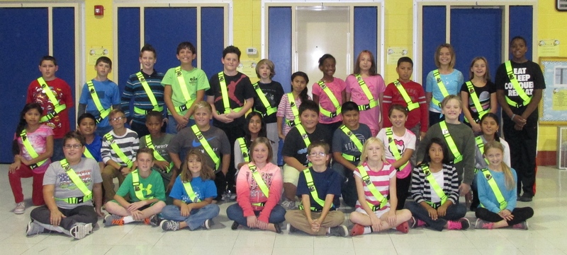 H.O. Brittingham safety patrol members monitor the hallways in the mornings and during afternoon dismissal times. Shown are in back (l-r) Jayden Klemanski, Brandon Kelly, Jacob Kinzer, Matthew Morey, Boris Maleski, David Klein, Rocio Puac-Escalante, Camauri Reid, Jennifer Reynolds, Johan Rivera-Sanchez, Gabby Windsor, Mia Barone and Andre Bullock. In the middle are Jazmin Hernandez, Gael Paredes-Tovar, Holt Baker, Devonte Spearman, Bryce Dominick, Brittany Valentin-Pegueros, Felipe Velasquez, Dennis Velasquez-Miranda, Mia Sando, Jeshua Ruch and Brittany King-Ruiz. In front are Tyler Keyek, Connor Coulbourne, Leah Stremmel, Hayden Bower, Carter Barron, Mikayla Hinson, Kimberly Gonzalez-Roblero and Crystal Hendricks. SOURCE SUBMITTED